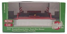 Siku 2461 - Kuhn Front Disc Mower 1:32 Diecast Farm Tractor Accessory Boxed