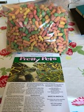 Food /treats pretty  Pets Large Tortoise Pellets  1KG Bag approx weigh