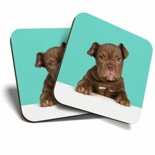 2 x Coasters - Cute Old