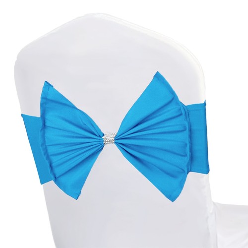 Chair bow sashes spandex with - bow,