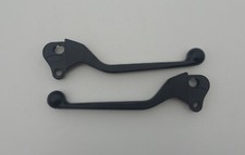 Vespa Black Dog Leg Clutch & Front Brake Levers  Px,Pe,T5,LmL - Non Disc Models