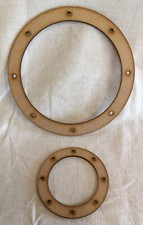 2x Dreamcatcher Rings Wooden