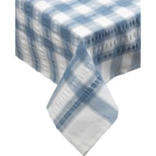 Cotton Seersucker Tablecloth -