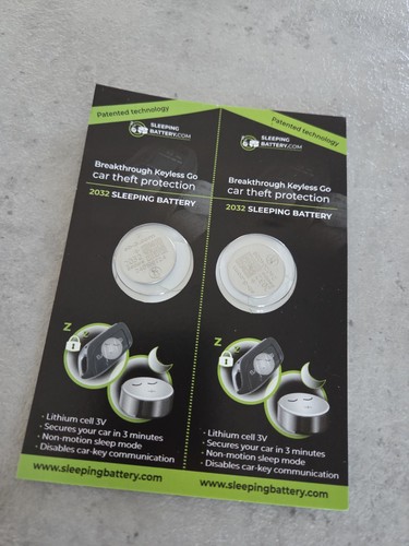 2032 sleeping battery keyless - 2032,