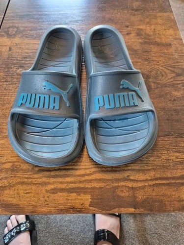 Blue puma sliders - blue,