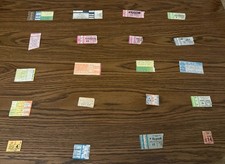 LOT 20 RARE CONCERT TICKET