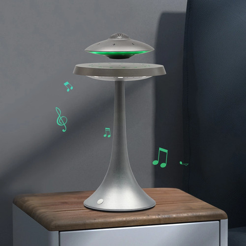 Magnetic levitating ufo - levitating,