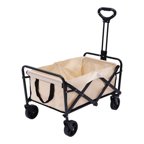 Folding wagon camping - wagon, trolley