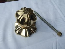 brass centre door pull knob