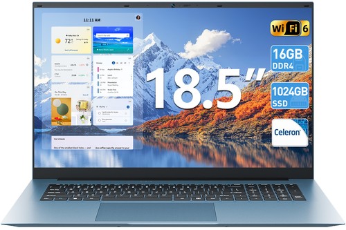 New sgin laptop intel - 18.5",