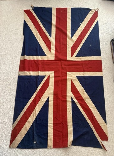 Vintage linen union jack - union, flag
