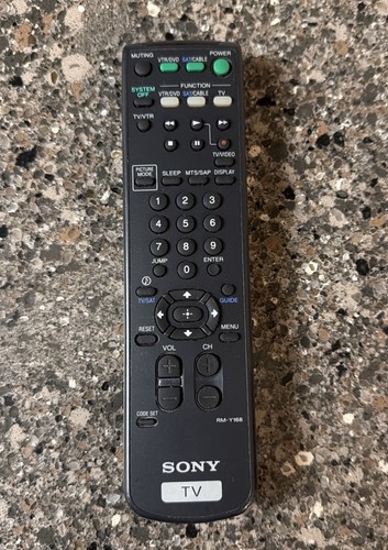 Sony y168 oem remote - rm-y168,