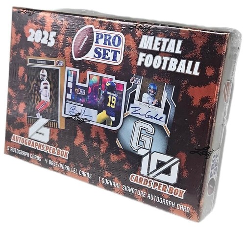 2025 pro set metal football - pro,
