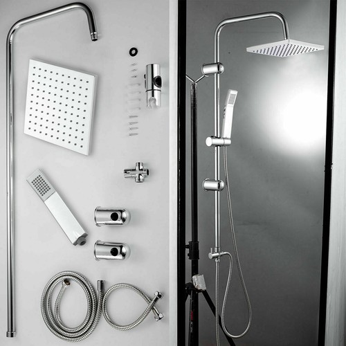 Shower mixer head kit chrome - mixer,