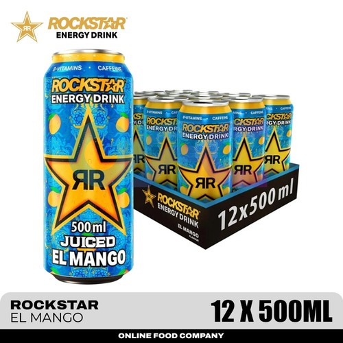 Rockstar energy drink mango - rockstar,