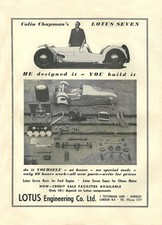 Vintage & Very Rare 1959 Lotus