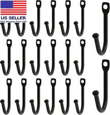 20 Pcs Black Single Prong