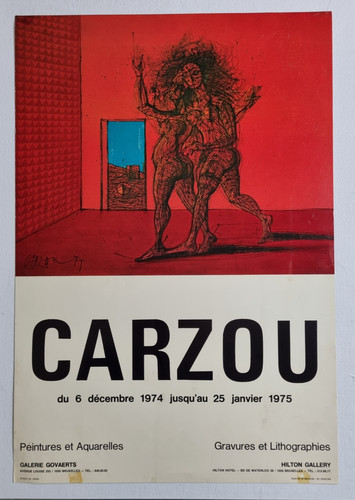 Original carzou poster - original,