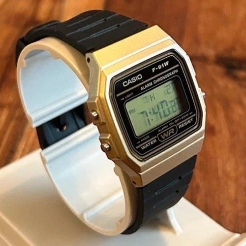 Casio 91wm 9ajh - f-91wm-9ajh, black