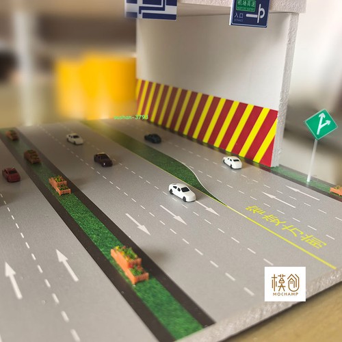 400 scale city viaduct - scale,