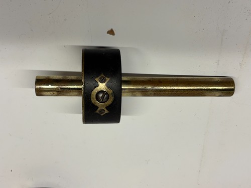 Vintage brass marking mortise - vintage,