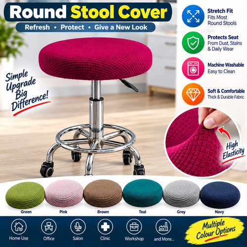 Round chair cover - chair, stool