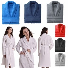 Unisex Waffle Bath Robe