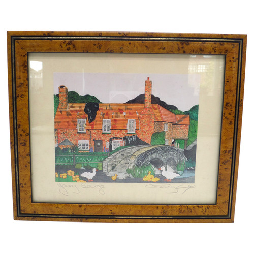 Young george lithograph - “young,