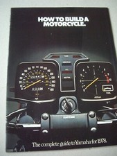 Yamaha 1978 range brochure, RD400, XT500, DT400, XS1100