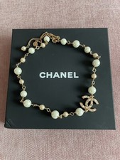 chanel necklace pearl