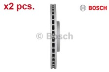 Pcs front brake disc - x2,