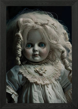 Scary dolls Framed Wall Art