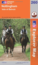 Nottingham, Vale of Belvoir: Sheet 260 (OS Explorer Map) - Ordnance Survey