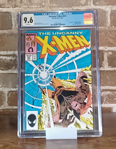 Uncanny men 221 cgc - x-men,