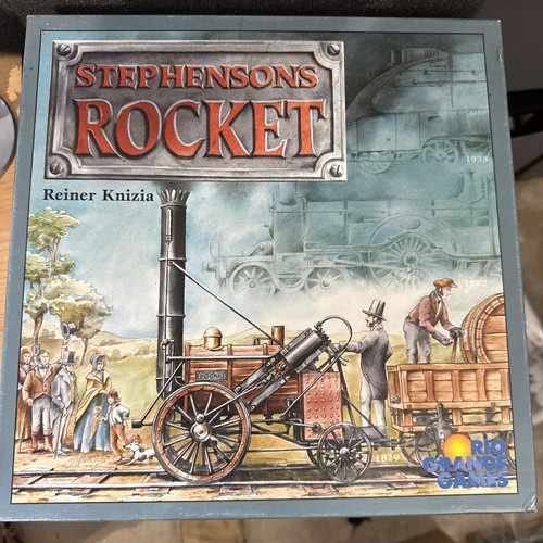 Stephensons rocket board game - rocket,