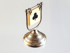 Antique Sterling Silver Whist / Bridge Trump Marker R451