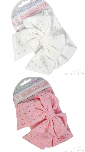 Baby girls cable large bow - baby,