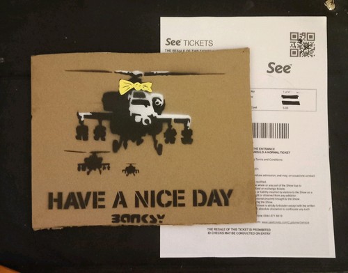 Banksy original signed - , 2015