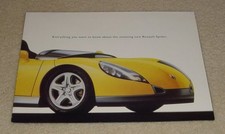 Renault Spider Sports Car