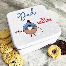 Funny Moustache Donut Dad