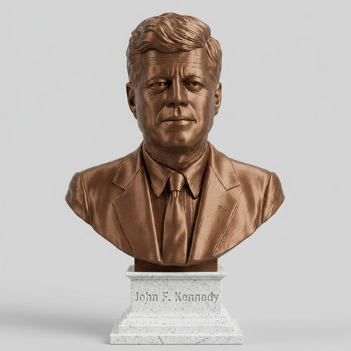 John kennedy bust 20cm - kennedy,