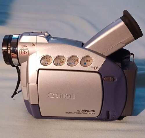 Canon mv500i minidv - minidv, handheld