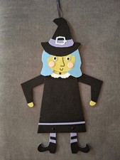 Halloween Witch Felt Hanging Decoration