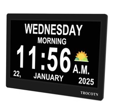 Tricot Digital Calendar Clock Suitable For The Elderly
