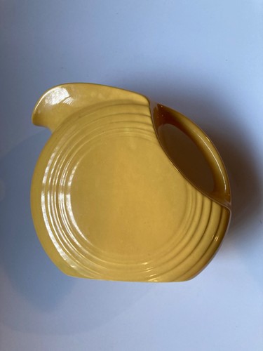 Fiesta ware pitcher - fiesta, pitcher(6")