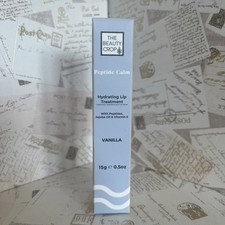 The Beauty Crop Peptide Calm Hydrating Lip Treatment Balm Vanilla BNIB Sealed