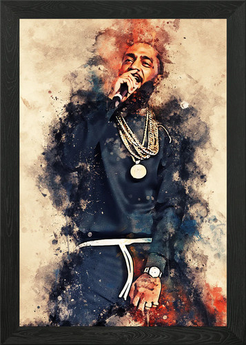 Nipsey hussle framed - framed, wall