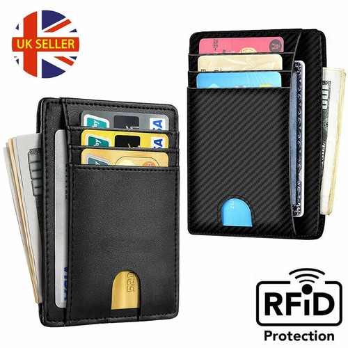 Men anti scan leather slim - men, id