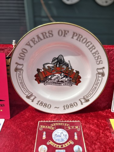 Derbyshire num colliery plate - derbyshire,