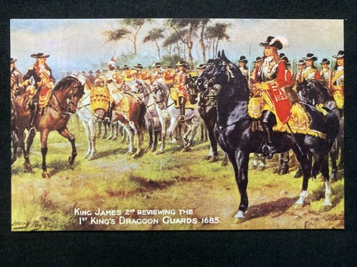 King james reviewing dragoon - king,